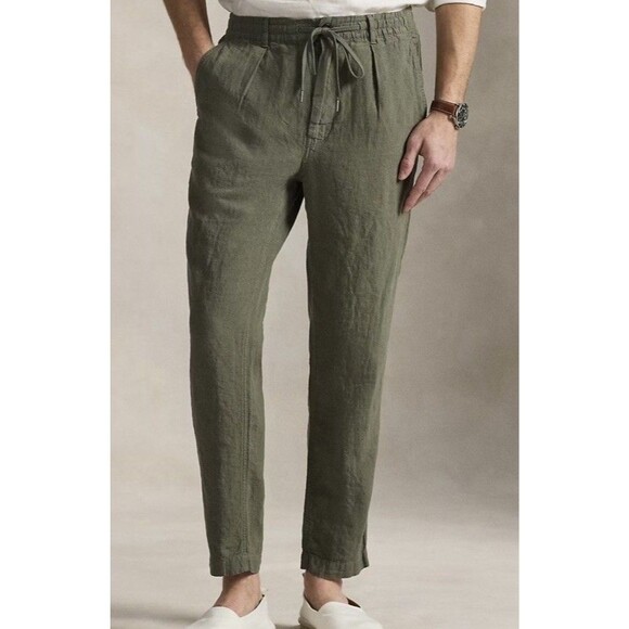 Polo by Ralph Lauren Other - Polo Ralph Lauren Lateef Slim Tapered Fit Linen Pants Sz: XXL